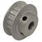 B&B Manufacturing 18XL025-6FA4, Timing Pulley, Aluminum, Clear Anodized 18XL025-6FA4 - alternate 1